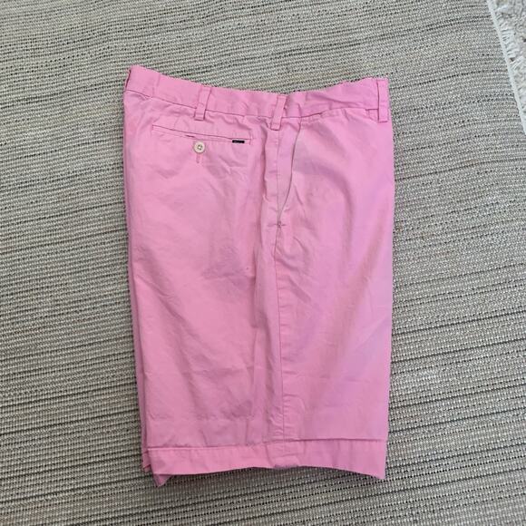 POLO Ralph Lauren Shorts Mens 33 Classic Fit Bright Pink PIMA Cotton Blend Golf - Picture 5 of 7
